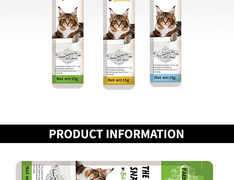 Nutrirional cat creamy bar 15g-d