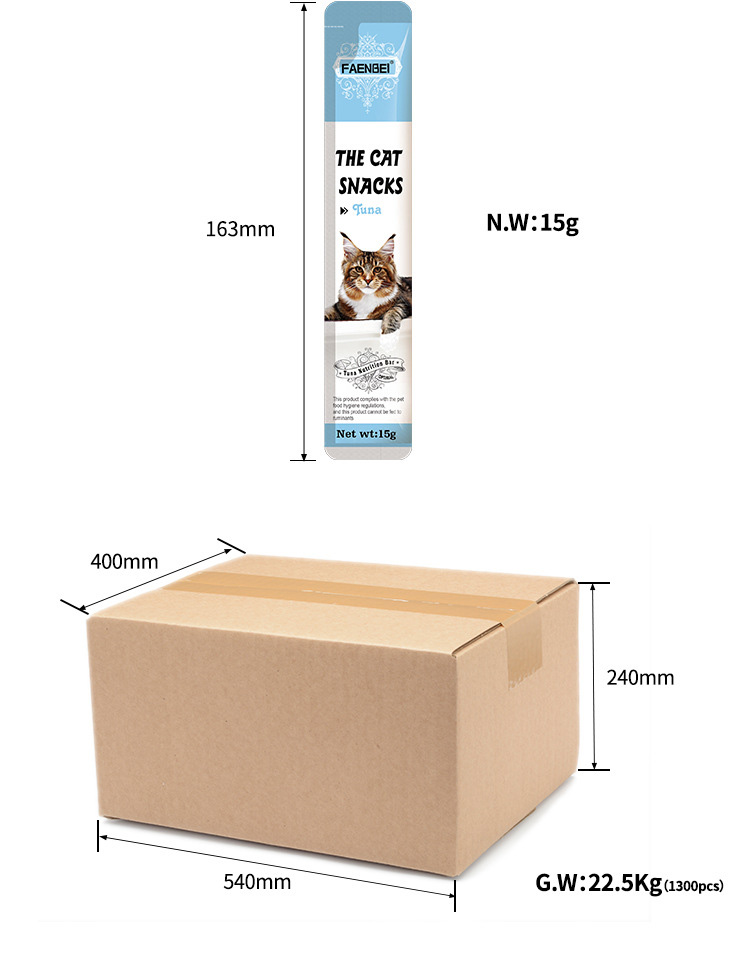 Nutrirional cat creamy bar 15g-g